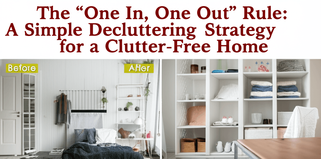 The 'One In, One Out' Rule: A Simple Decluttering Strategy for a Clutter-Free Home